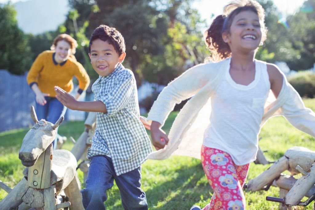 La distraction avec les enfants